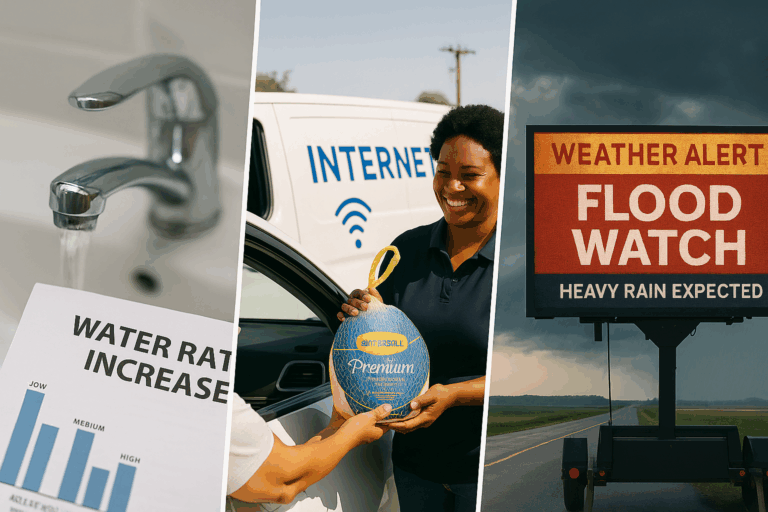 Good Morning AV — November 14, 2025 | Water Rates, Community Support & Storm Alert